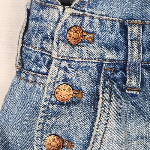Madewell Adirondack Short Overalls Womens Size XS Dawkins Wash Blue Denim - Picture 6 of 11