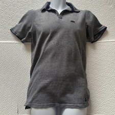 Men’s Soulcal&Co Short Sleeve Navy Polo T-shirt Size S (I)