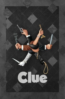 Clue 1985 4 Filmplakat Kunstdruck Setup StudioDekor Nerd Gaming Studio MovieRoo
