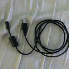 Black USB-A to Micro-USB Round Cable, Less Than 10ft, Universal