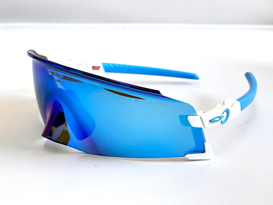 NUEVO Gafas de sol Oakley KATO 9455 | Lente antorcha PRIZM y marco blanco y azul Foto 2 de 4
