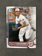 2022 Bowman Draft #BDC-197 Trey Lipscomb Chrome Washington Nationals