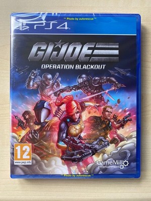 GI Joe Operation Blackout ''Neu & Sealed'' Playstation PS4