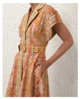 Zimmermann Acacia Midi Shirt Dress Sz 2 UK- 8 US Fits Size M - L $1550