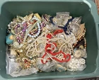 40 LB LOT Of Used Costume Jewelry Vintage to Modern Wearable Arts Crafts