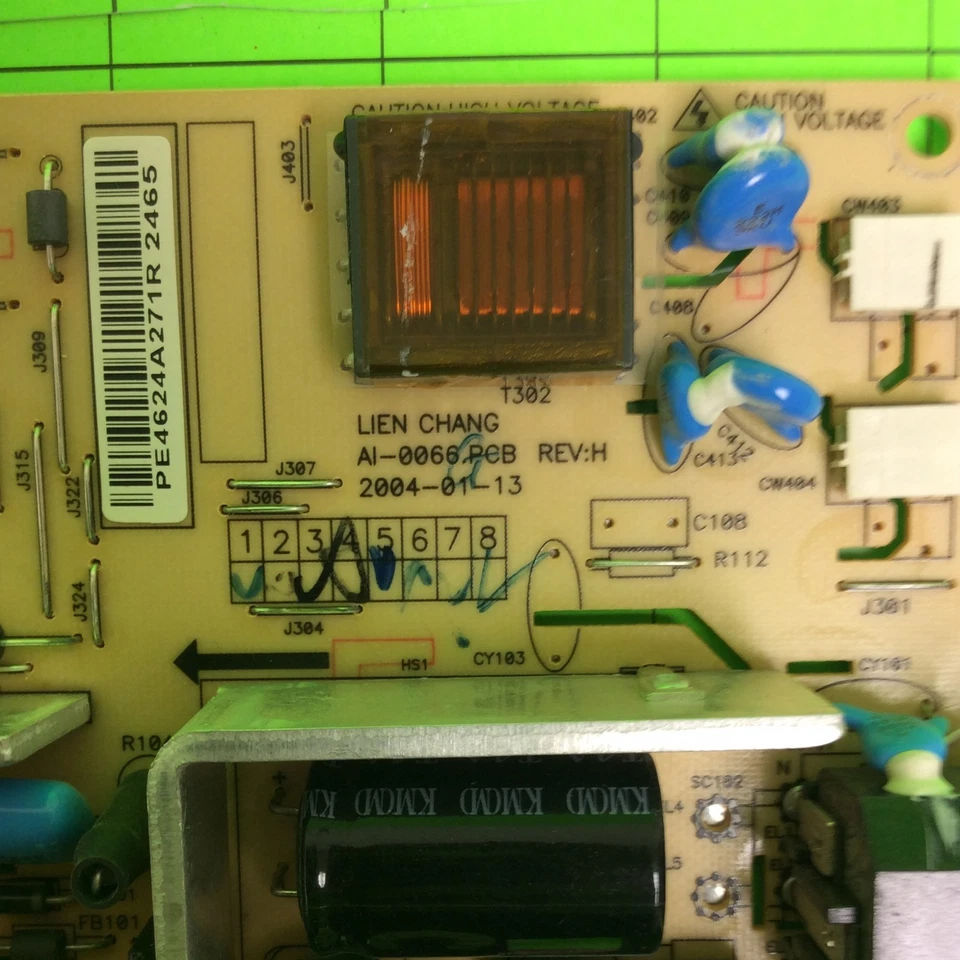 Gateway FPD1750 Monitor Main Power Board AI-0066 - Image 3 of 4
