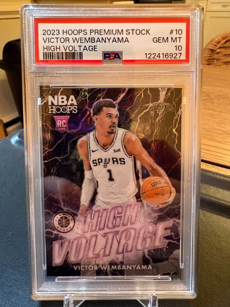 2023-24 Panini Nba Hoops Premium Stock - Victor Wembanyama #10 for