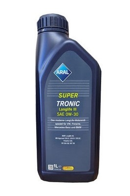 Aral SuperTronic LongLife III 0W-30 Motoröl  1 Liter C30  VW 504 00/ 50700