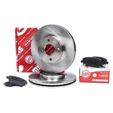 Bremsscheiben + Bremsbeläge vorne für NISSAN MICRA IV (K13K, K13KK), NOTE (E12)