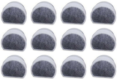 NISPIRA Charcoal Water Filter Drinkwell Pet Fountain Avalon Pagoda, 12 pcs