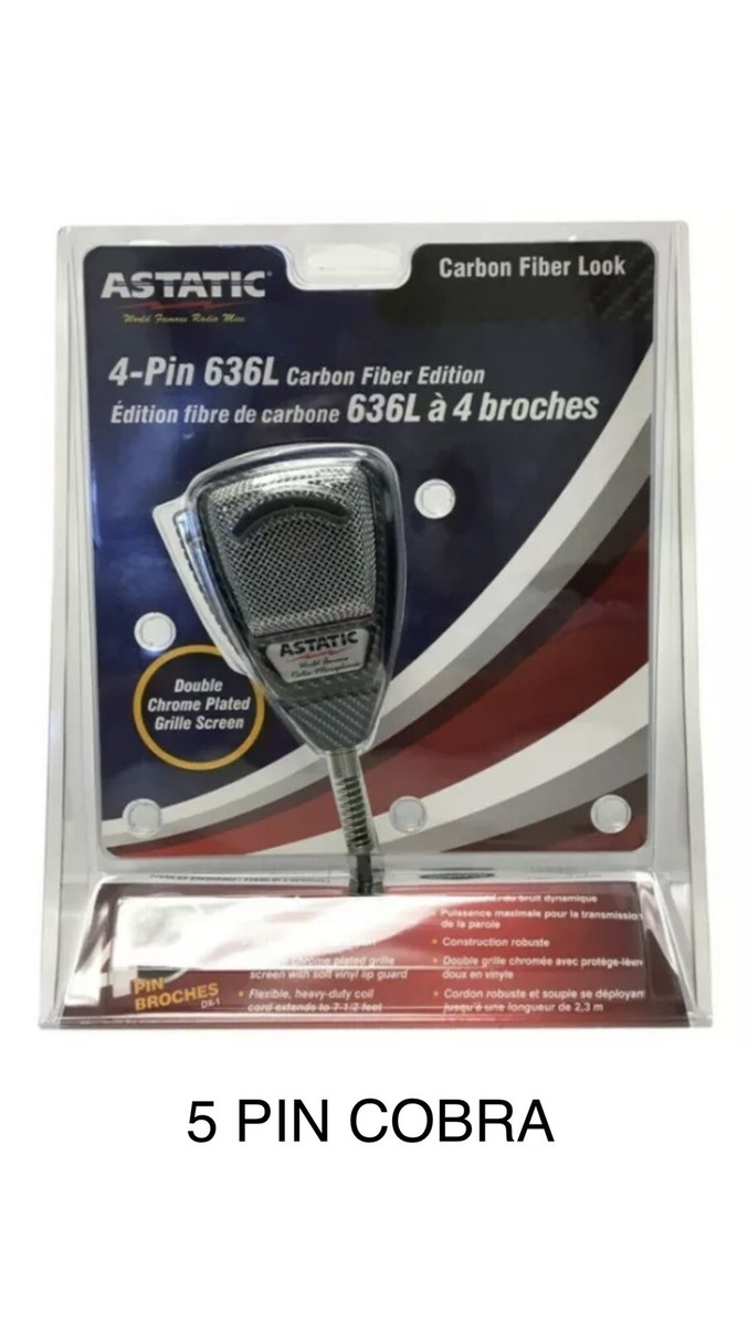 Astatic 636L ノイズキャンセリングマイク 8PIN仕様 略新品！ CB Radio Microphone - Astatic 636L Noise Canceling