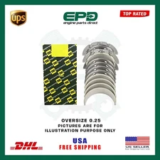 FOR BMW N47D20 2.0L DIESEL ENGINE MINI N47 CRANKSHAFT MAIN BEARING SET SIZE 0.25