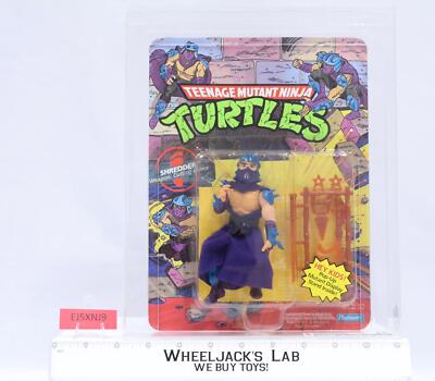 Shredder CAS GRADED 80 80/85/80 10-Back POP-UP DISPLAY TMNT 1988 Playmates