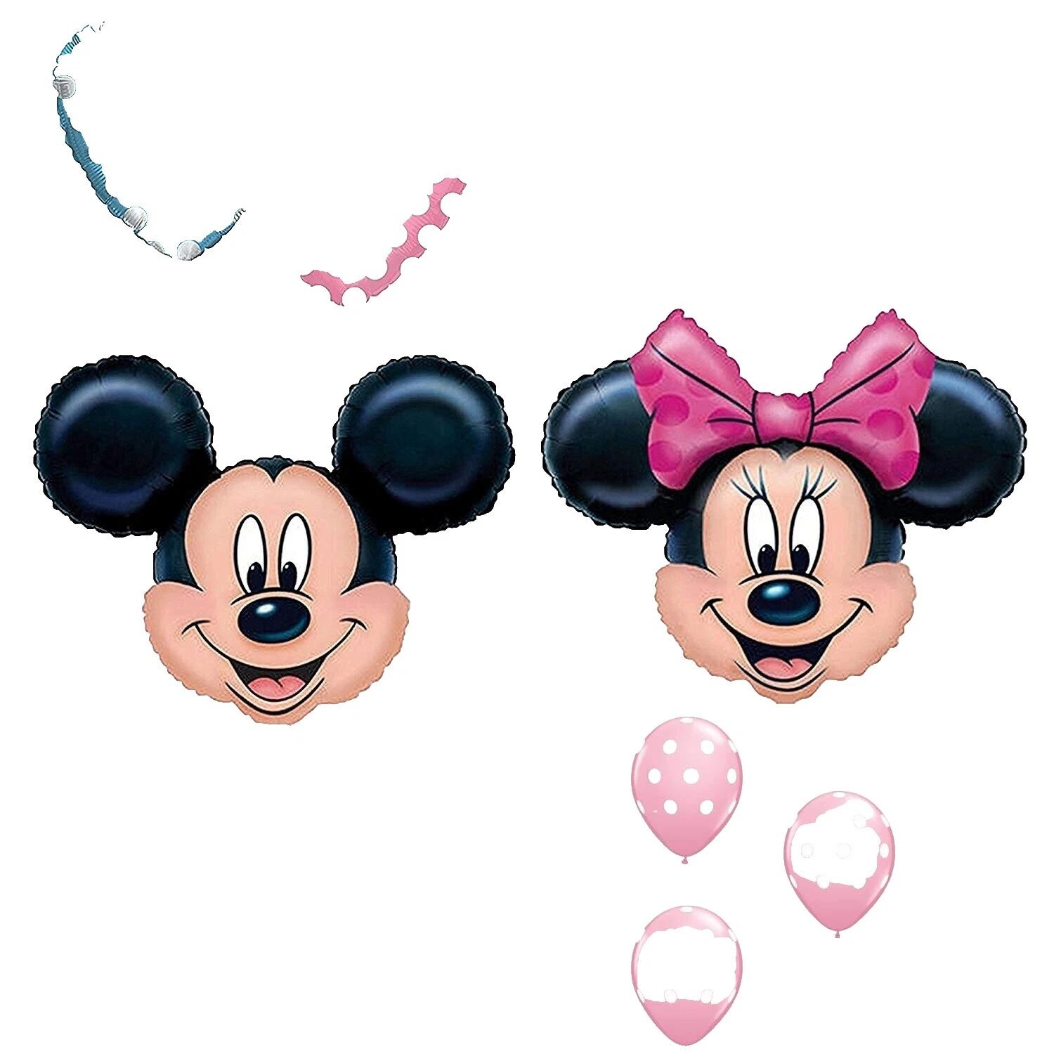 BABY SHOWER GLOBOS DE PAPEL ALUMINIO de Fiesta Mickey Mouse