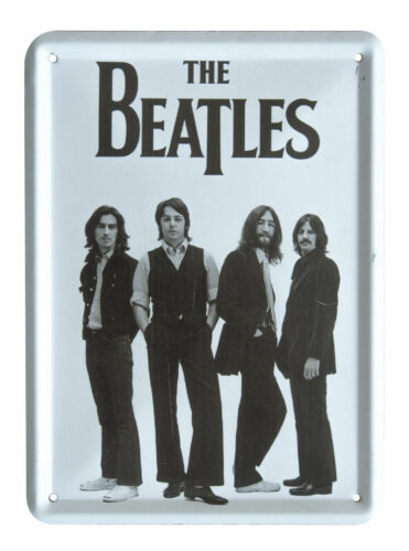 Aimant de réfrigérateur souvenir des Beatles EN BOÎTE VINYLE STÉRÉO cadeau à collectionner 8 x 11 cm - Photo 1/1