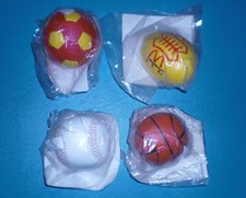 McDonald's 1990 - Sports Balls - Complete Set of 4 MIP