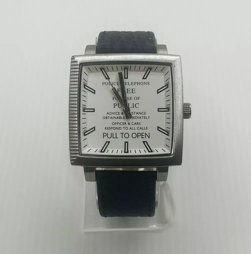 Zeon Doctor Who Watch VG Condition With New Battery Fast Free Shipping