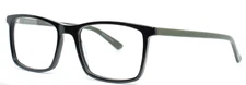 INFACE IF9386 6022 Dark Brown Mens Square Full Rim Eyeglasses 53-18-140 B:38
