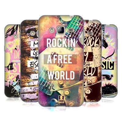 HEAD CASE DESIGNS ALL ABOUT MUSIC SOFT GEL CASE FOR SAMSUNG PHONES 3