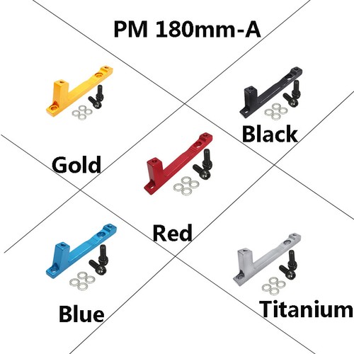 MTB Bike Rotor Brake Caliper Mount Adapter Front Rear PM IS 160mm TO 180mm 203m - Picture 13 of 18