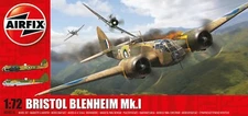 Airfix Bristol Blenheim Mk.1 1:72 Scale Plastic Model Airplane Kit A04016