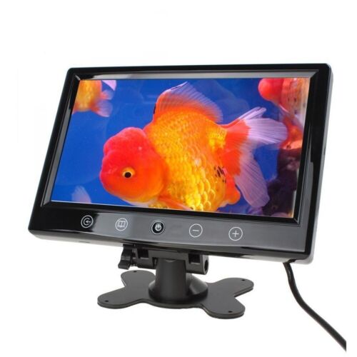 Monitor LCD 10.1 Pollici Auto Pulsanti Touch 2 Ingressi AV X Videosorveglianza - Foto 1 di 5