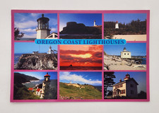 Postcard - Oregon Coast Lighthouses -OR - Unp...