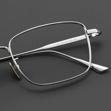 Pure titanium Ultralight Reading Glasses gold wire Full Women Men Square Glasses