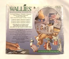 BEATRIX POTTER 12910 Nursery Rabbit Squirrel Sealed Wallies Wallpaper Cutouts 25