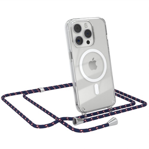 EAZY CASE für Apple iPhone 15 Pro Hülle mit Band Handykette Silikon TPU Cover - Afbeelding 48 van 50