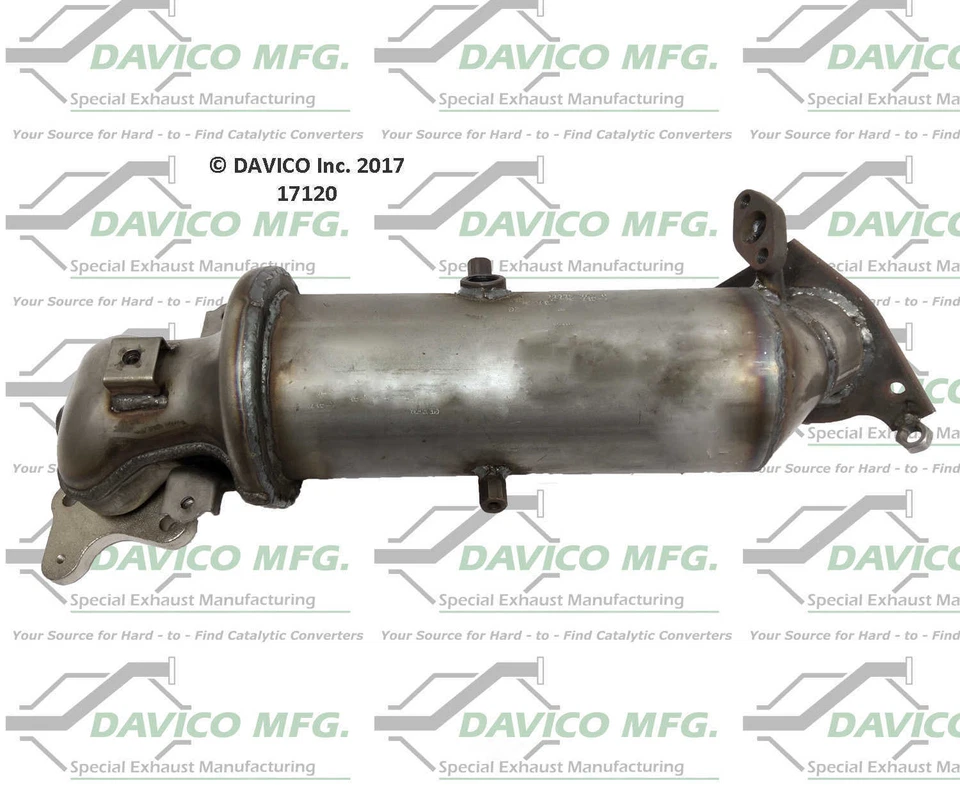 Convertidor catalítico - ajuste exacto - colector Davico se adapta 06-10 Honda Civic 1,8 L-L4 Foto 2 de 3