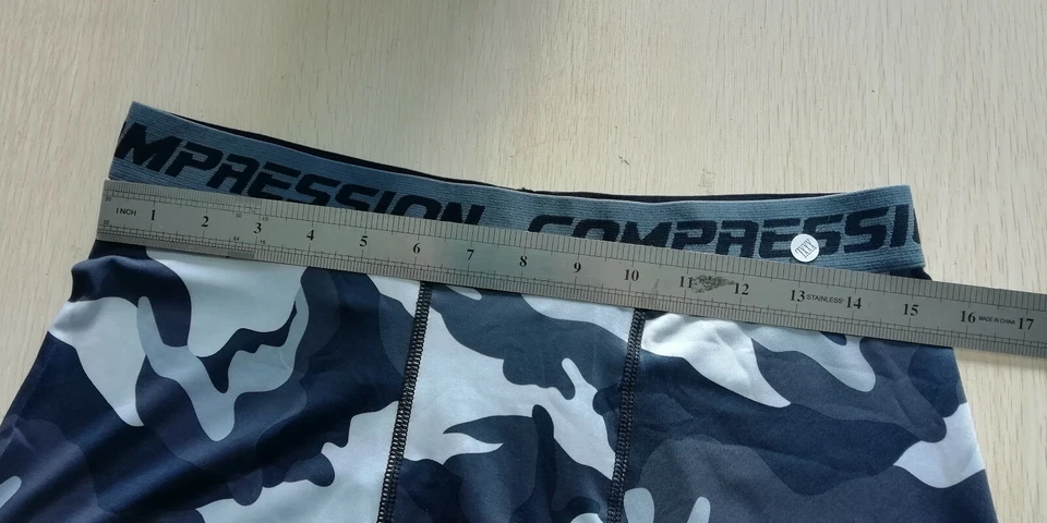 Cool Sports Apparel Skin Tights Compression Base Mens Gym Shorts Pants Underwear - Image 3 of 4