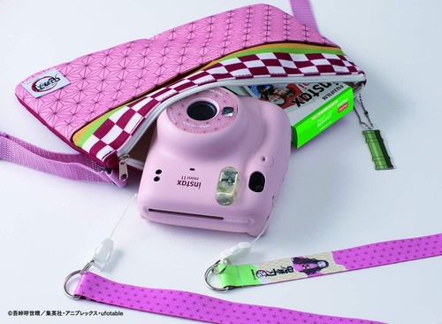 FUJIFILM instax mini 11 Cheki Instant Camera Demon Slayer Kamado Nezuko BOX - Picture 14 of 18