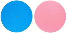 Pink Blue Felt Turntable Slipmats 12-inch Vinyl Record DJ Pro Platter Slip Mat
