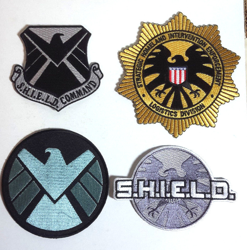 Marvel Shield Patch Shield Logo Avengers Patch