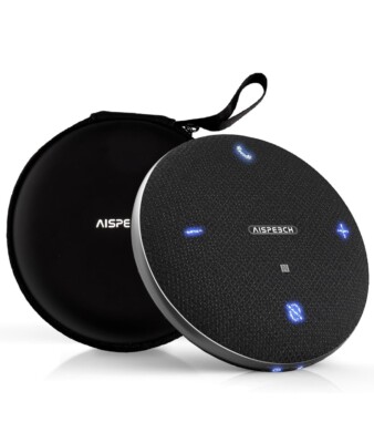 Aispeech 360 Degree Bluetooth Noise Canceling Conference Speakerphone 