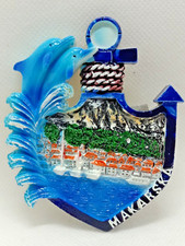 Fridge Magnet MAKARSKA Croatia Color Polyceramics Tourist Souvenir Memorabilia