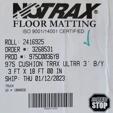 ANTI FATIGUE MAT CUSHIONS FLOOR MATTING 3ft x 18ft