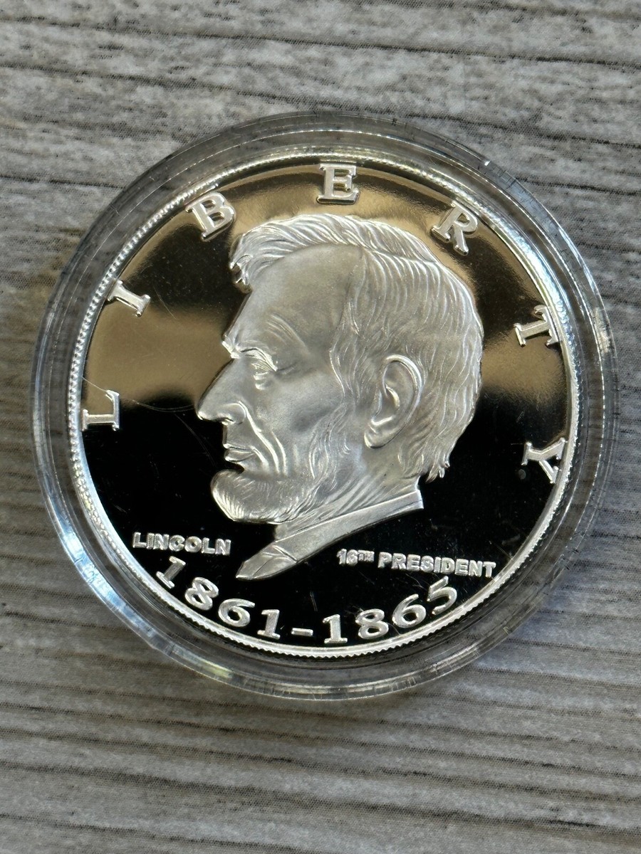 その他 ABRAHAM LINCOLN 1861-1865 ONE OUNCE 999 FINE SIEVER ABRAHAM LINCOLN 1861-1865 ONE OUNCE 999 FINE SIEVER