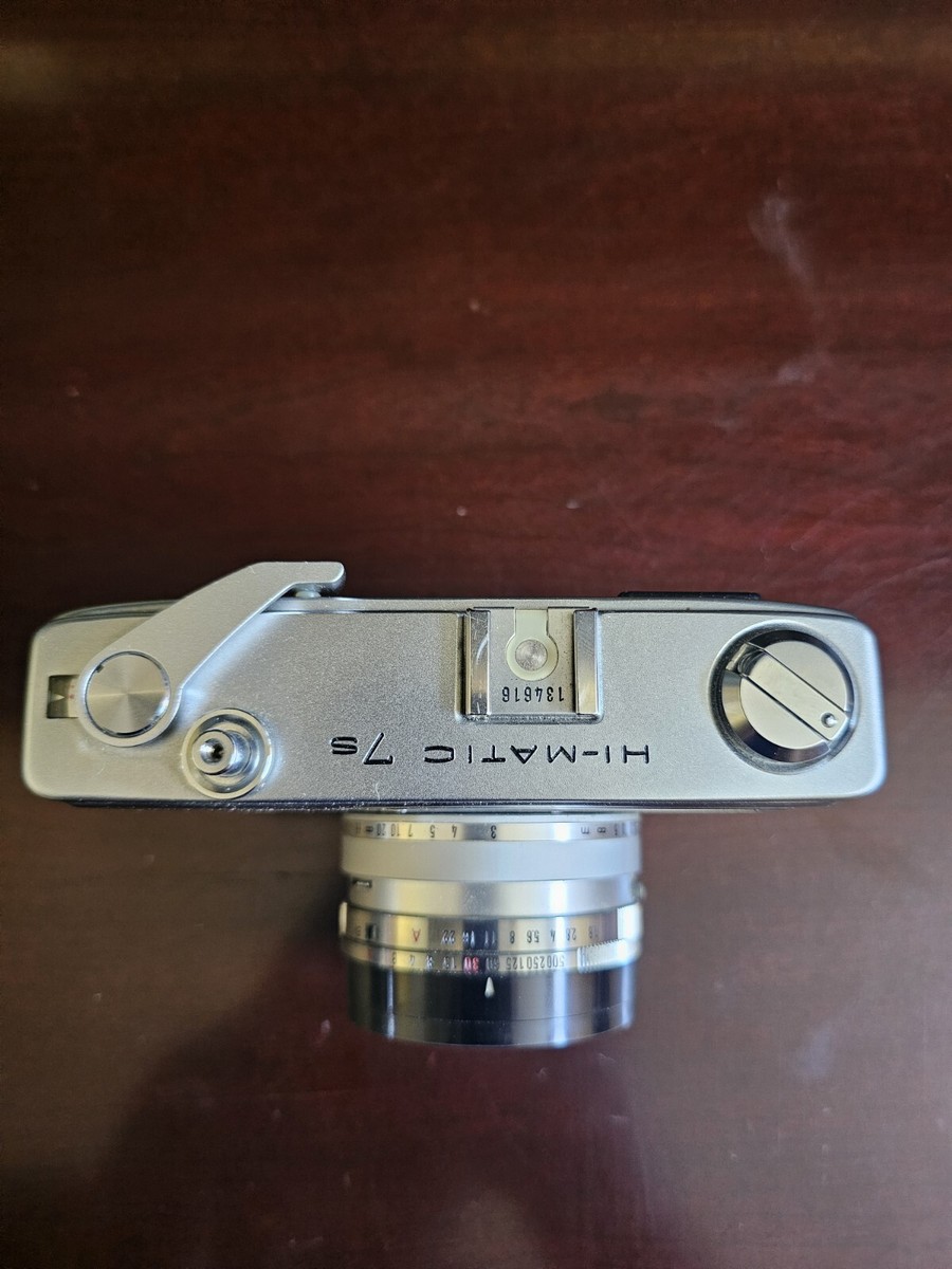 Minolta Hi-Matic 7s Rangefinder Film Camera w/ 45mm f1.8 Original