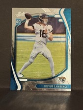 2021 Panini Absolute Trevor Lawrence Rookie Card Jacksonville Jaguars. rookie card picture