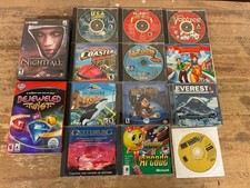 Vintage PC Games Lot of 14