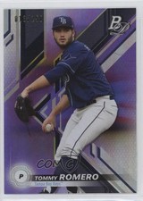 2019 Bowman Platinum Wal-Mart Top Prospects Purple Foil 13/250 Tommy Romero 0p45