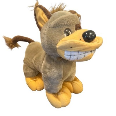 Vintage 1990 Tonka Pooch Patrol 11  SPIKE Stuffed Plush Poseable Lip & Brow
