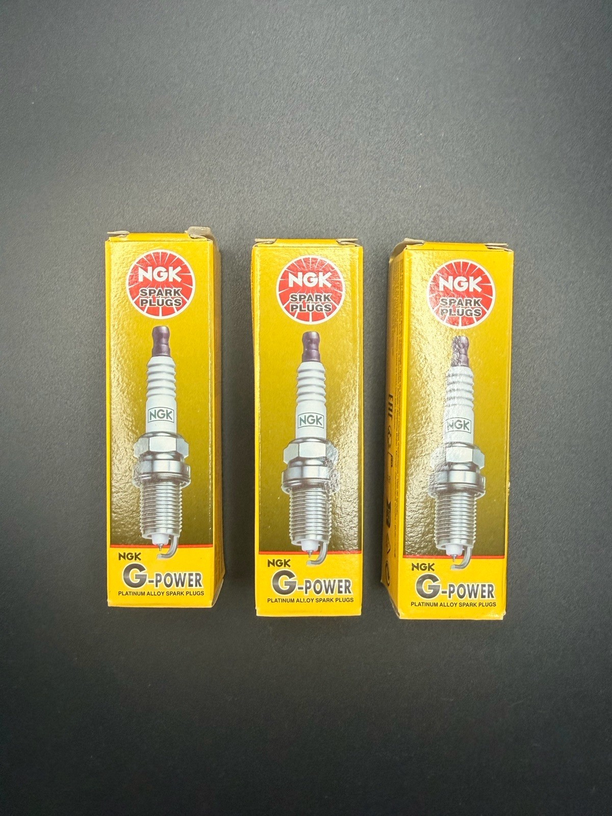 3 NGK 7100 ZFR6FGP G-Power Platinum Spark Plugs NEW Dodge Jeep Honda BMW