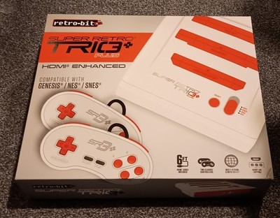 Retro-bit Super Retro Trio 3 Konsole + und Spiele