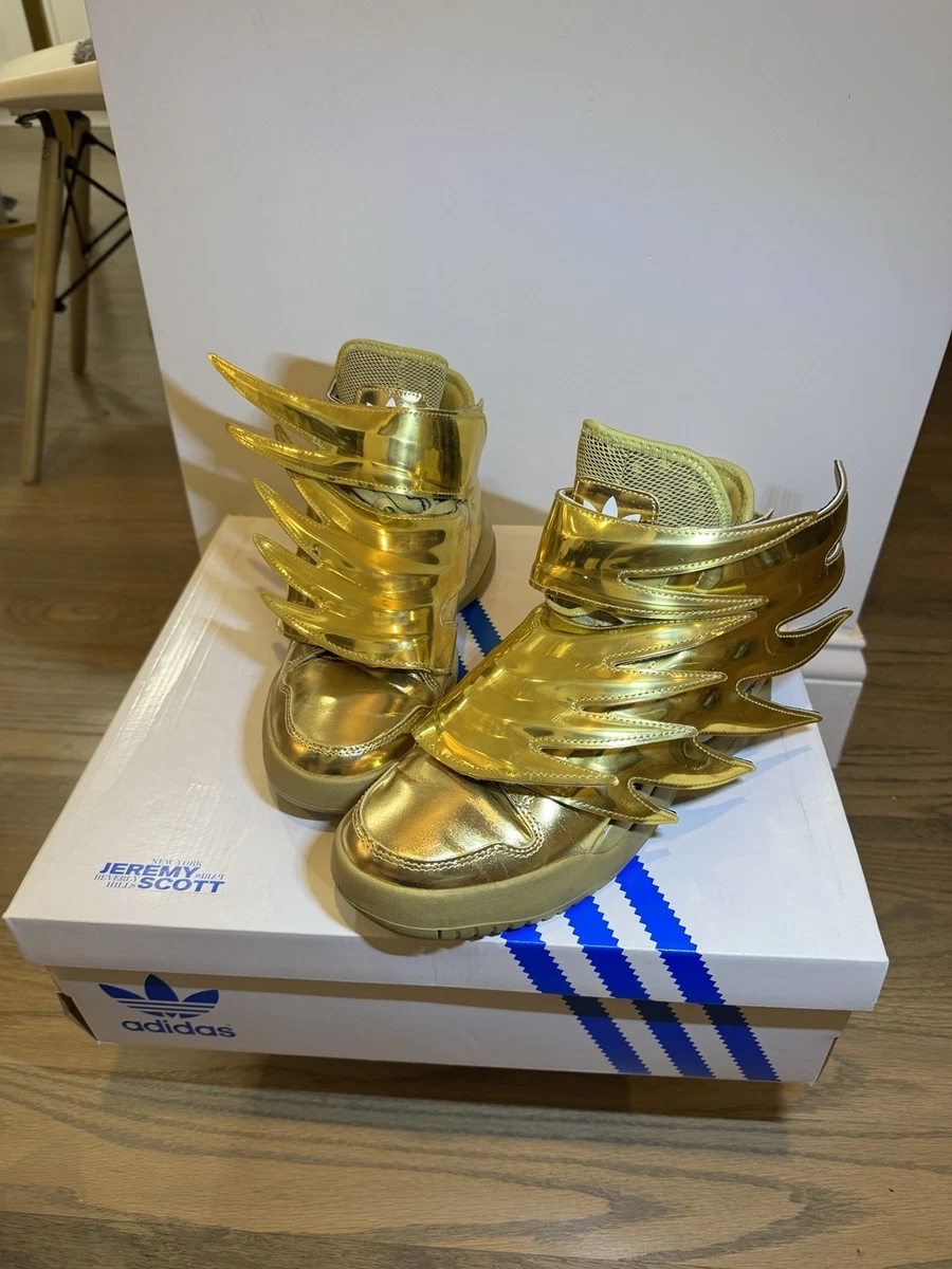 リアドロ Preços baixos em adidas Jeremy Scott x Wings 3.0 Solid Gold | eBay