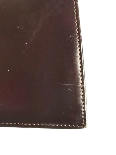 LONGCHAMP Leather Horse Logo Handbag Tote Bag Women Brown Genuine USED - Picture 4 of 10