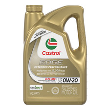 Castrol Edge Extended Performance 0w-20 Advanced Full Synthetic Motor Oil 5 Qua