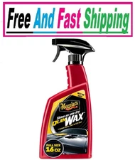 Meguiar's A1624 Quik Wax - Easy-to-Use Spray Wax for Gloss, Shine & Protection -